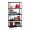 Lorell 3,200 lb Capacity Riveted Steel Shelving Recycled 59701 - alternate 4